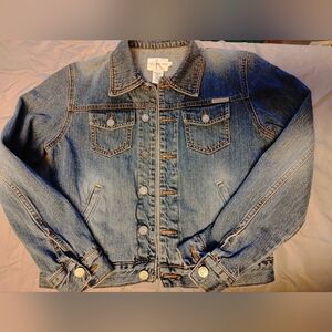 Calvin Klein Dark Blue Women's Jean Jacket